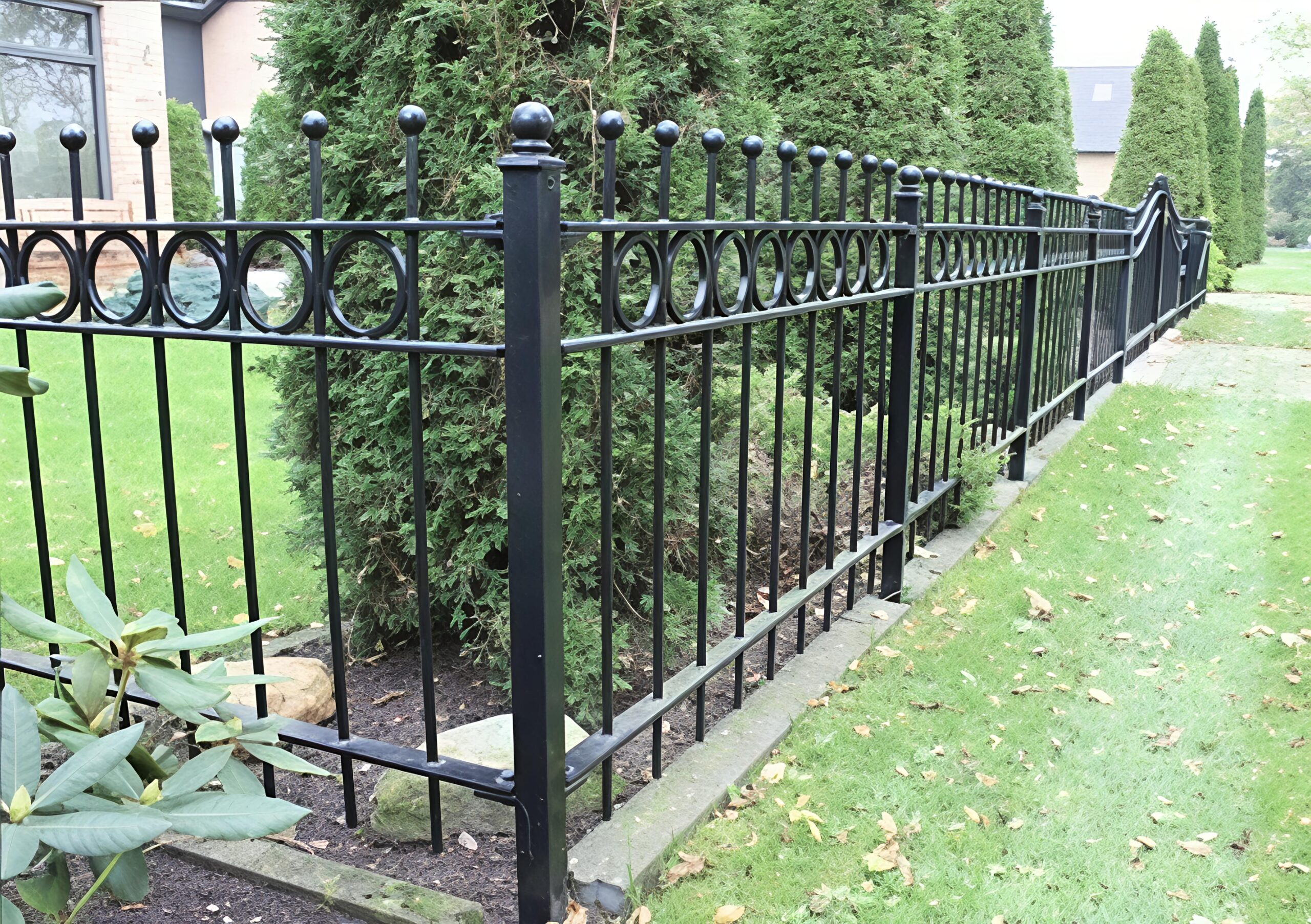 Decorative Metal Garden Fencing