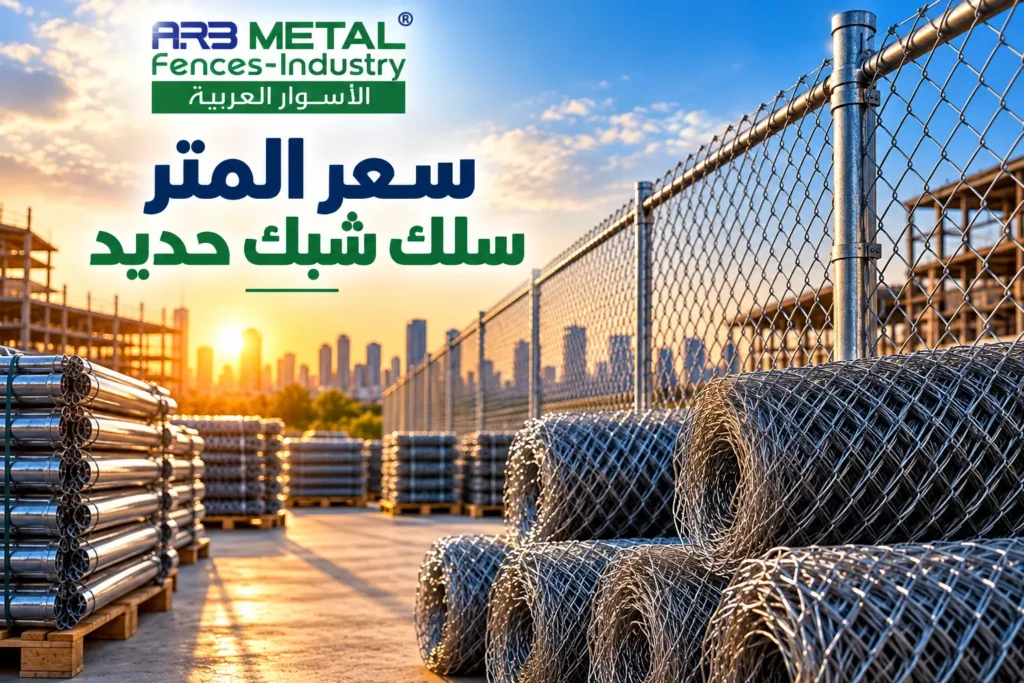 سعر متر شبك الحديد للأسوار