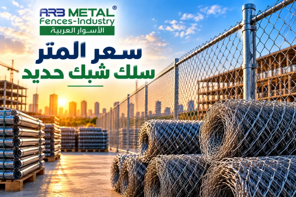 سلك شبك حديد مجلفن