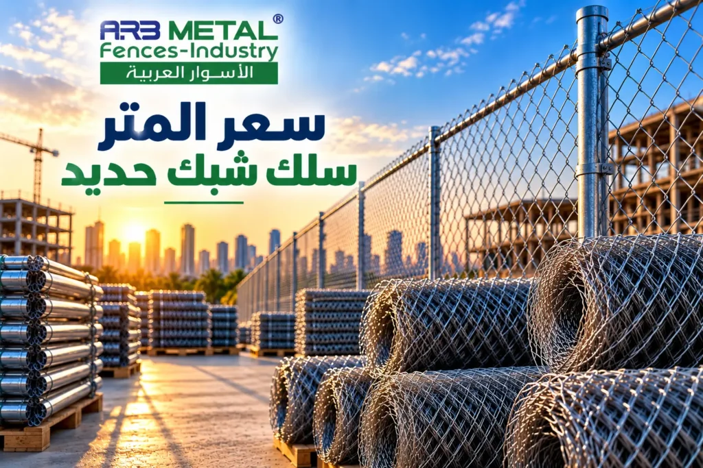 شبك سلك حديد للأسوار